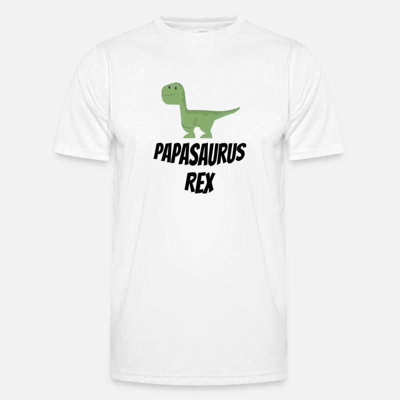 Papasaurus Rex T-shirt sport Homme