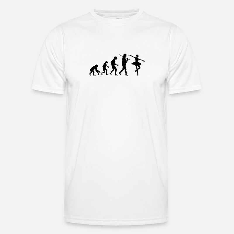 Evolution Ballet - Men's Functional T-Shirt - white