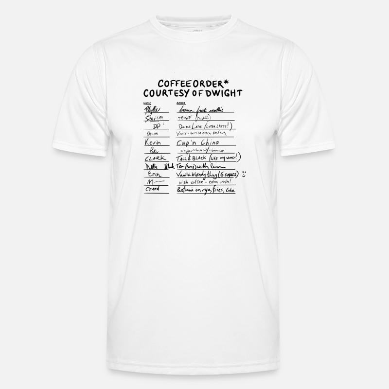 Le bureau - Commande de café - im Büro T-shirt sport Homme