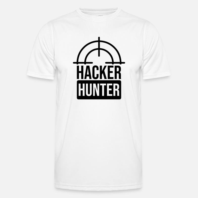 Hacker Hunter Gaming Warzone Streamer Console Game Männer Funktions-T-Shirt