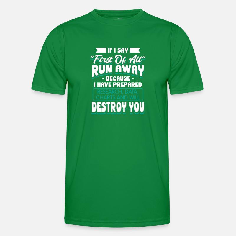 Speech and Debate Debater Men's Functional T-Shirt