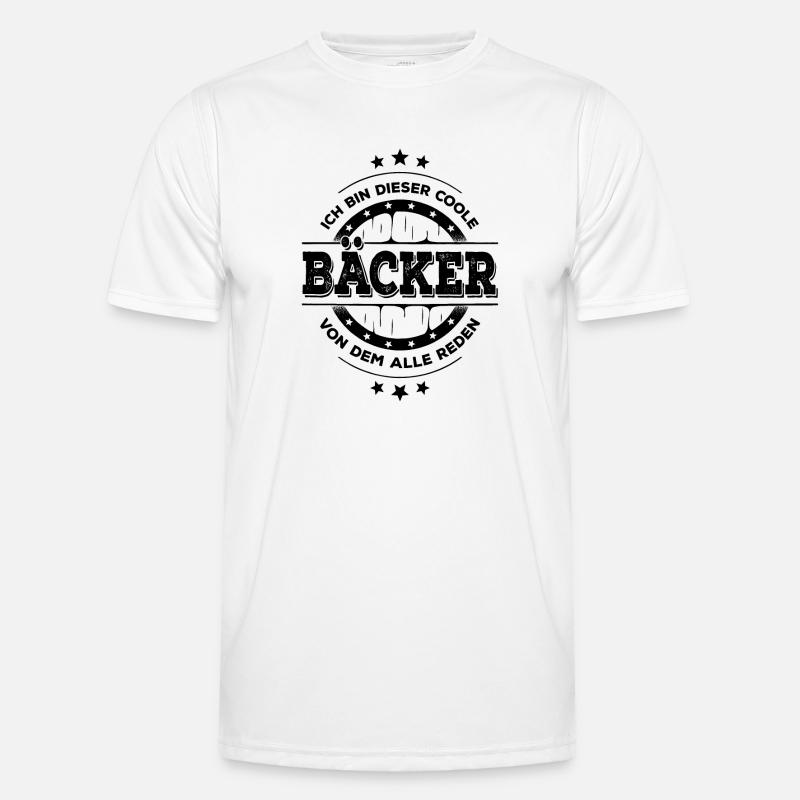 Bäcker Kollegen Geburtstag Konditor Geschenk Männer Funktions-T-Shirt
