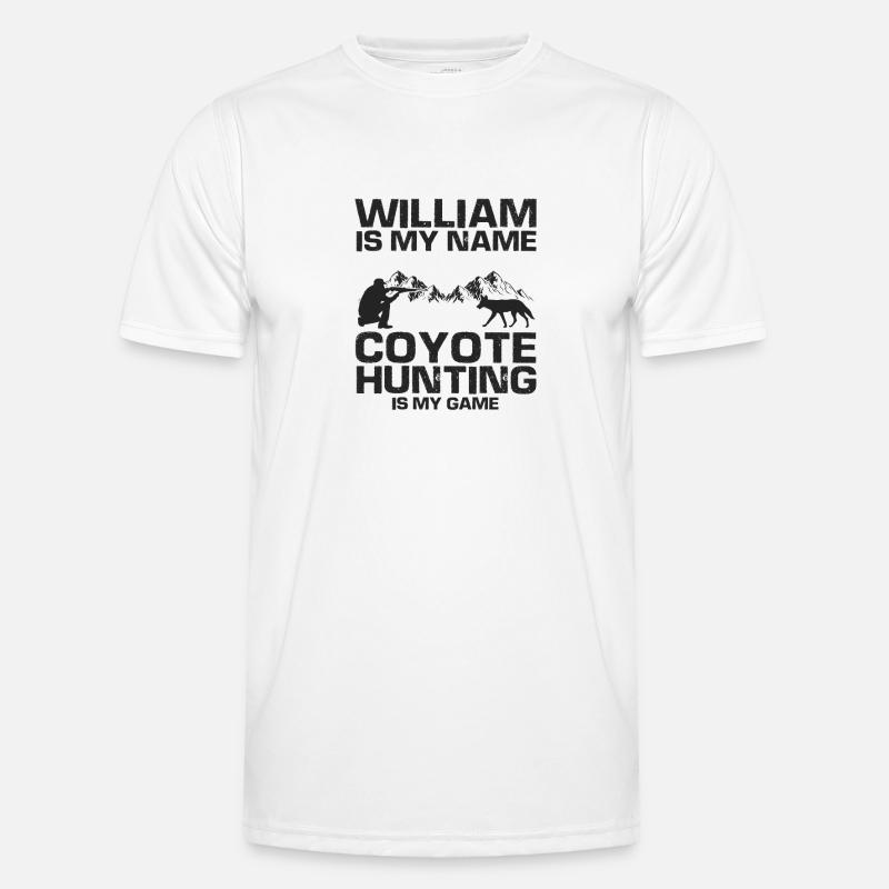 Conception de coyote pour les réacteurs de coyote T-shirt sport Homme