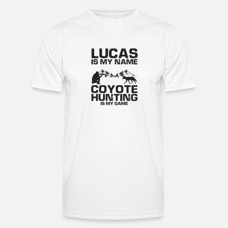 Conception de coyote pour les réacteurs de coyote T-shirt sport Homme