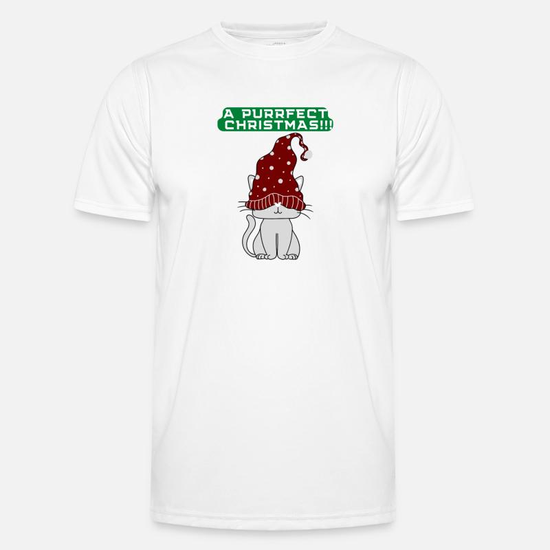 Christmas Tree Approaching Men's Functional T-Shirt