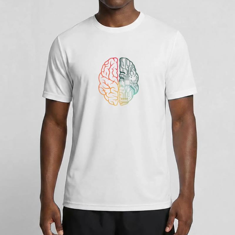 Programmer HTML - Developer Programming Brain Pun Men's Functional T-Shirt