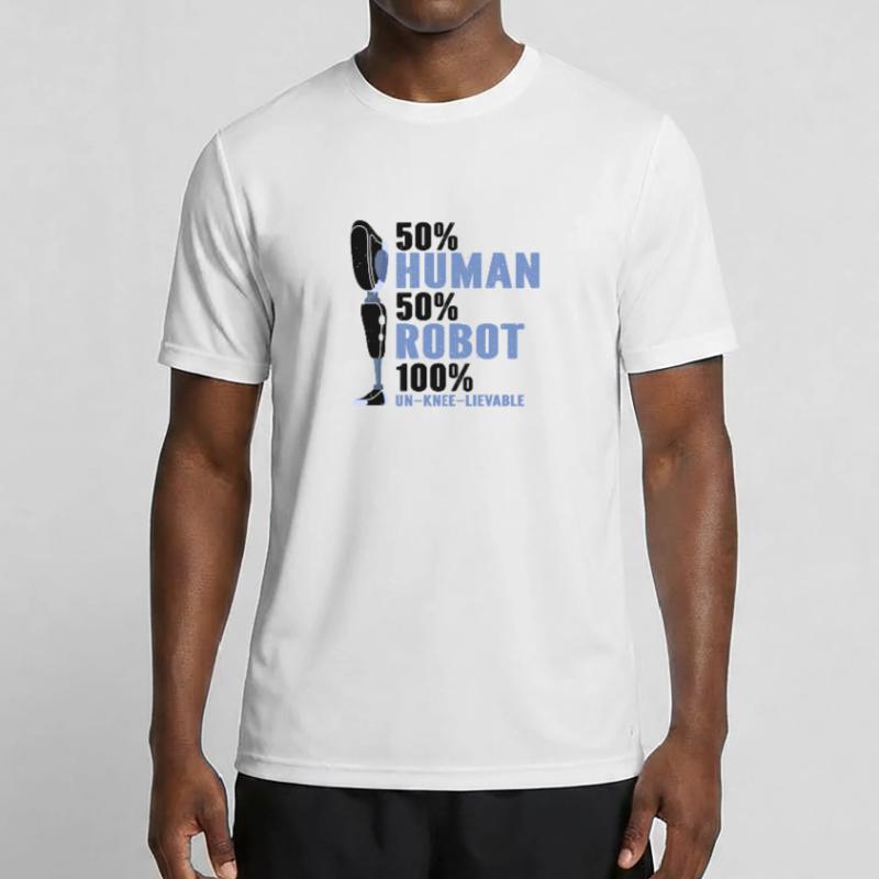Conception de prothèses de jambe et prothèses de jambe T-shirt sport Homme