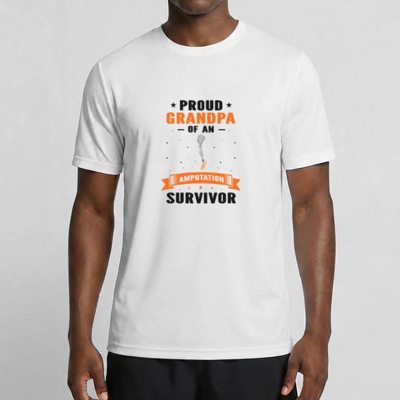 Conception de prothèses de jambe et prothèses de jambe T-shirt sport Homme
