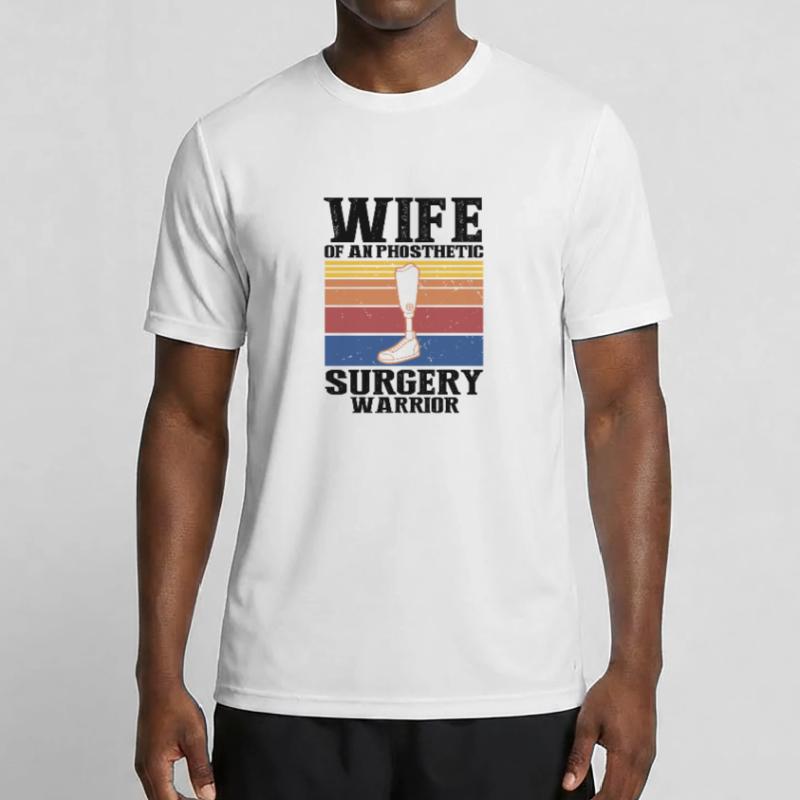 Conception de prothèses de jambe et prothèses de jambe T-shirt sport Homme