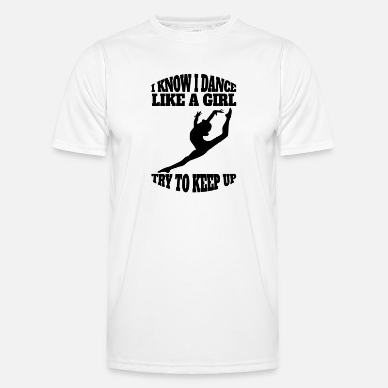 Ballet Dancer Gift Dance Ballerina Dance Class Men's Functional T-Shirt
