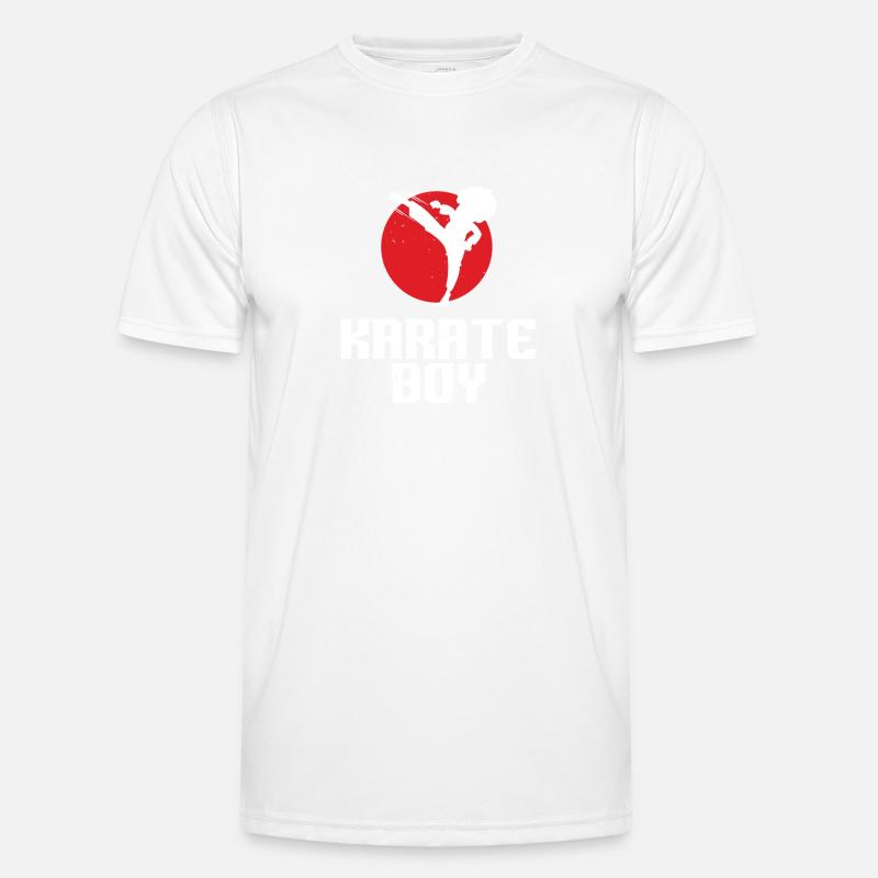 KARATE BOY | Karate - Men's Functional T-Shirt - white
