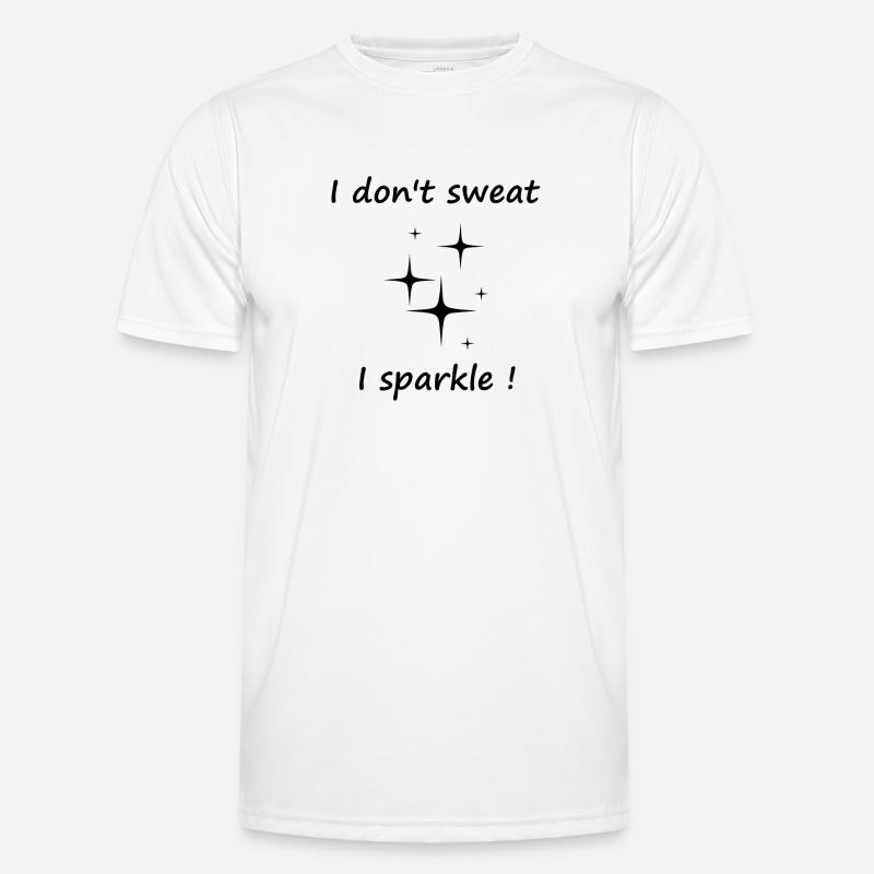 Glänzend Männer Funktions-T-Shirt