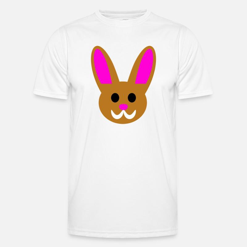 Cute Easter Bunny - Men's Functional T-Shirt - white