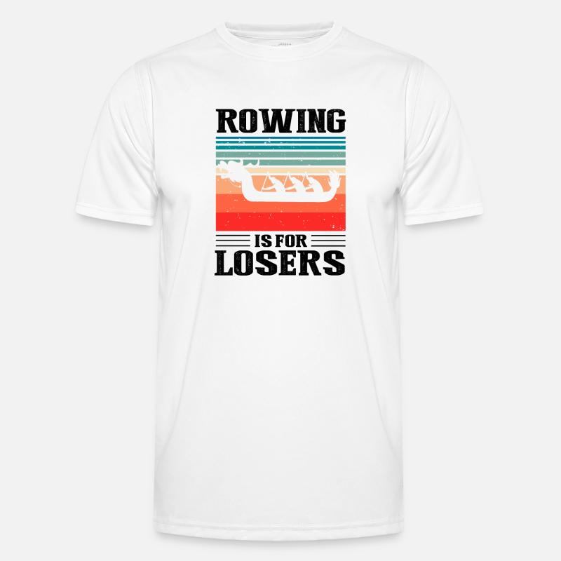 Course de bateaux chinois pour les entraîneurs de bateaux-dragons T-shirt sport Homme