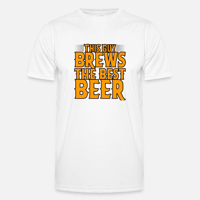 This Guy Brews The Best Beer 2 Männer Funktions-T-Shirt