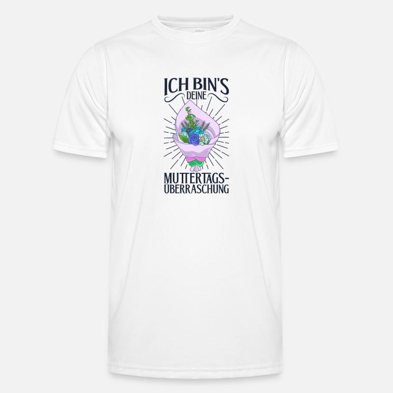 Blumenstrauß - Muttertag Überraschung Männer Funktions-T-Shirt
