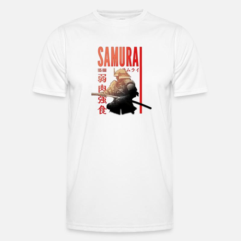 Samurai Warrior Männer Funktions-T-Shirt