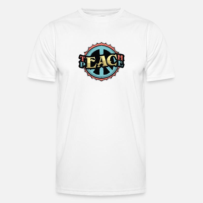 Teaching Peace Men's Functional T-Shirt
