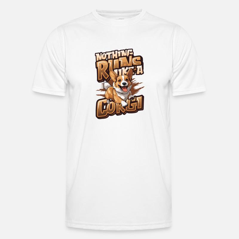 Nichts Läuft Wie Ein Corgi Männer Funktions-T-Shirt