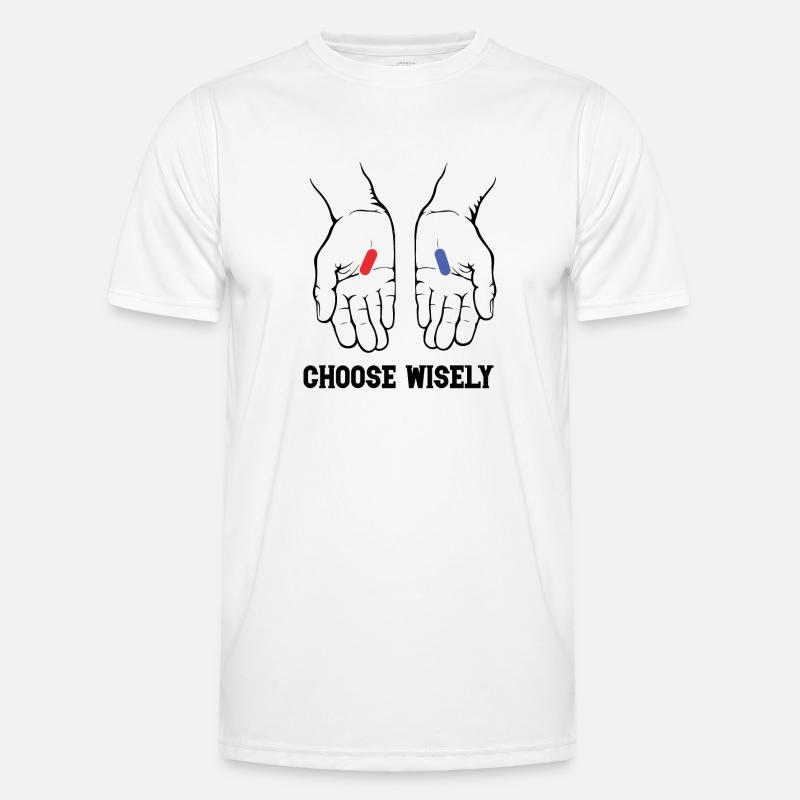 CHOOSE WISELY Männer Funktions-T-Shirt