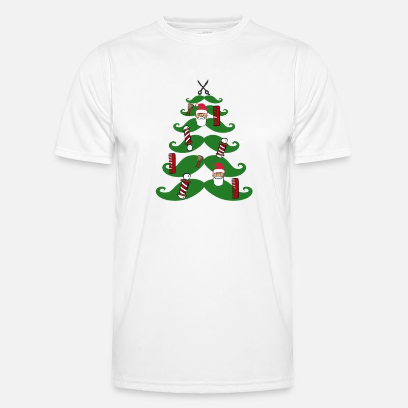 Salon de coiffure Noël T-shirt sport Homme