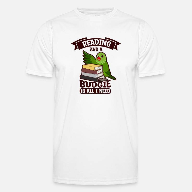 Parrot Parakeet Men's Functional T-Shirt