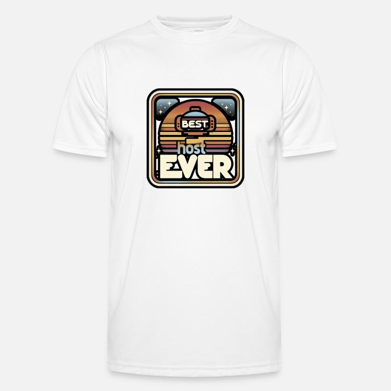 Best Host Ever 25 Men's Functional T-Shirt