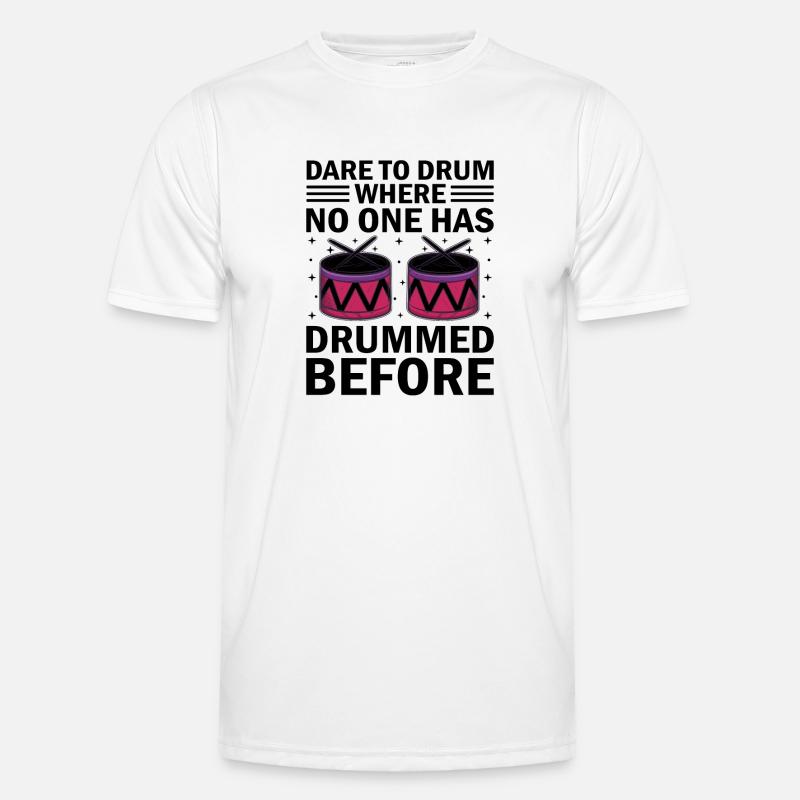 Drum Corps Marching Band Drum Corp Music Percussio Männer Funktions-T-Shirt