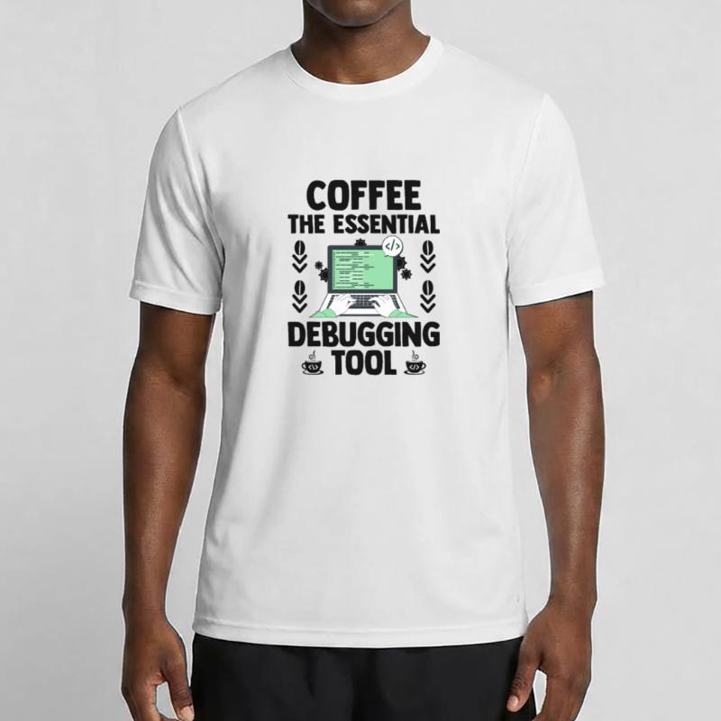 Café Codage Programmeur Codeur Développeur Nerd Coff T-shirt sport Homme