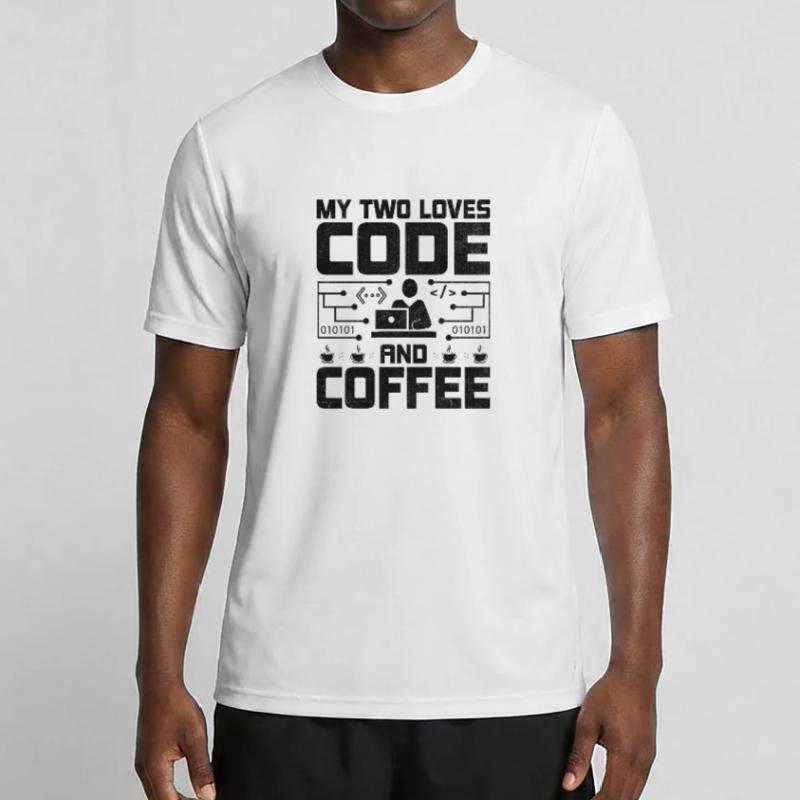 Kaffee-Codierung Programmierer Programmierer Entwickler Nerd Coff Männer Funktions-T-Shirt