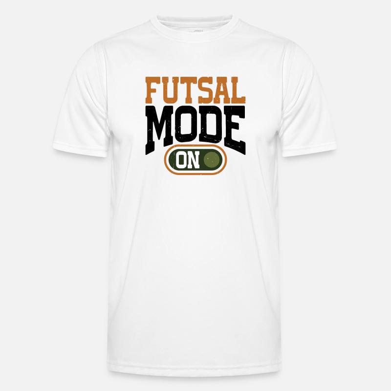 Futsal Mode On 13 - Men's Functional T-Shirt - white