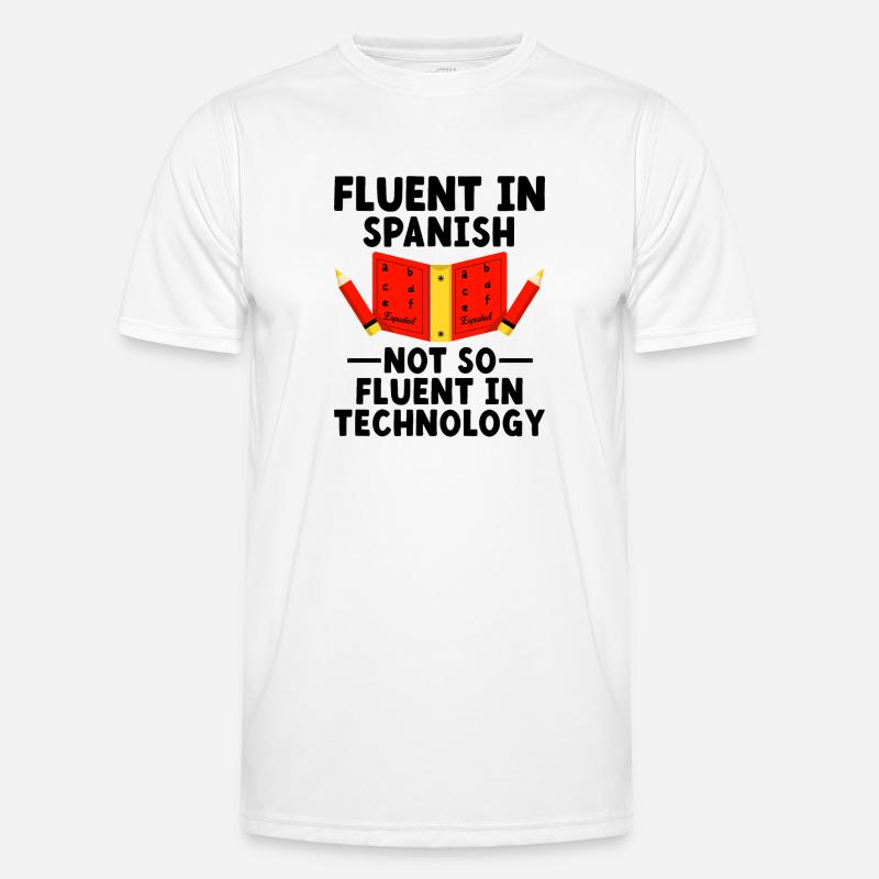 Professeur de langues étrangères École Professeurs de langues T-shirt sport Homme