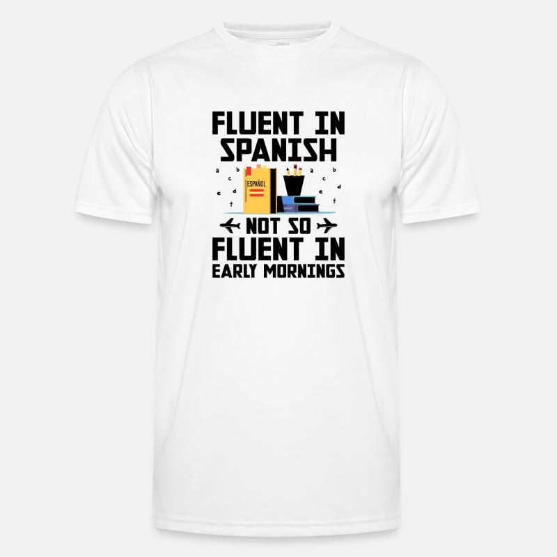 Professeur de langues étrangères École Professeurs de langues T-shirt sport Homme