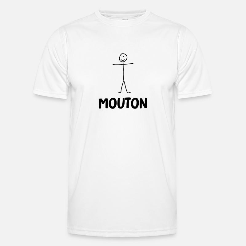mouton T-shirt sport Homme