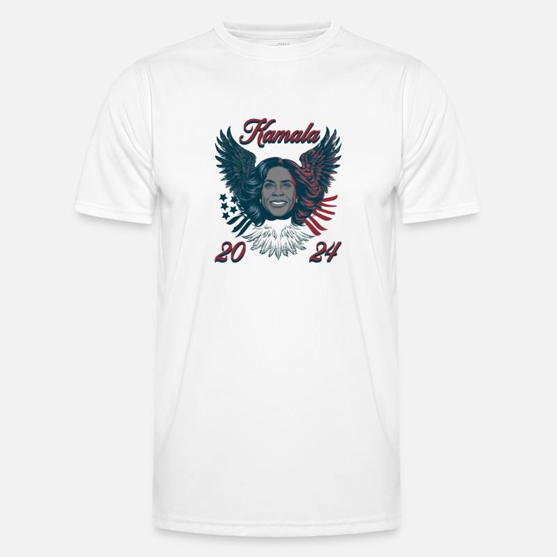 Kamala 2024 Bald Eagle Männer Funktions-T-Shirt