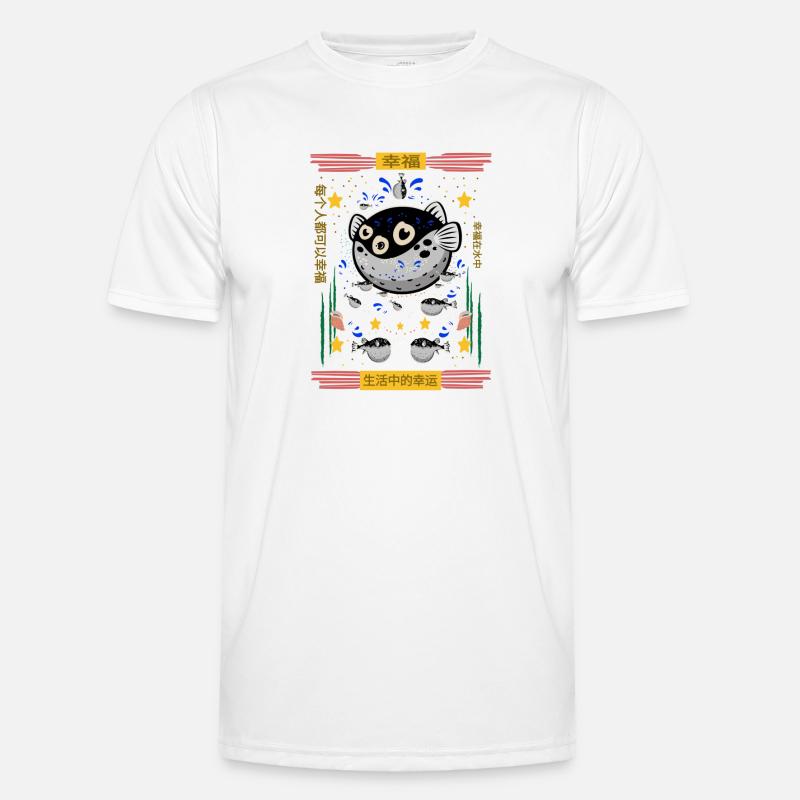 Glück Männer Funktions-T-Shirt