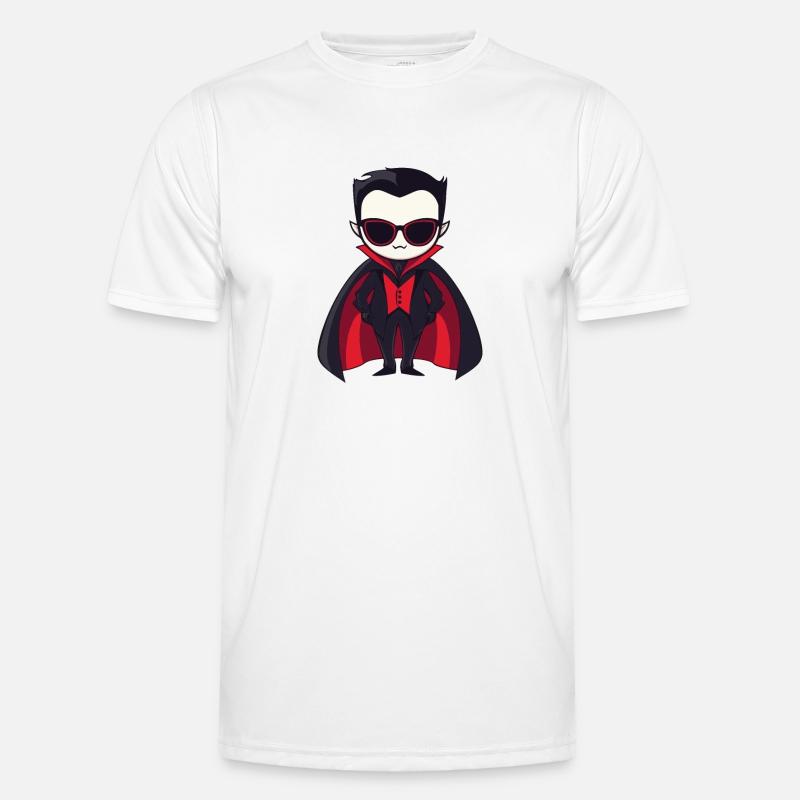Vampire Halloween Cool - Men's Functional T-Shirt - white