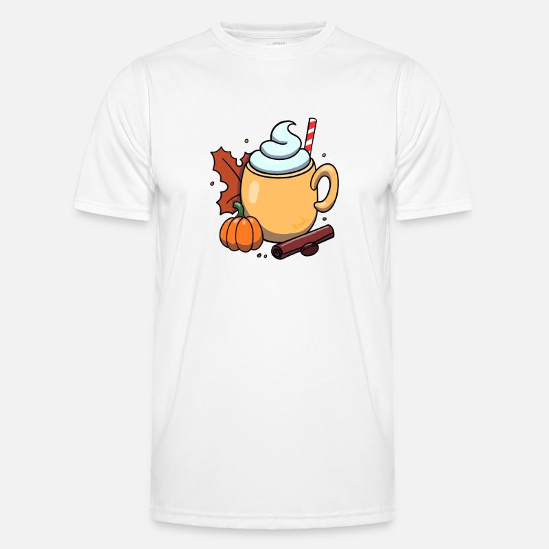 Pumpkin Spice Männer Funktions-T-Shirt