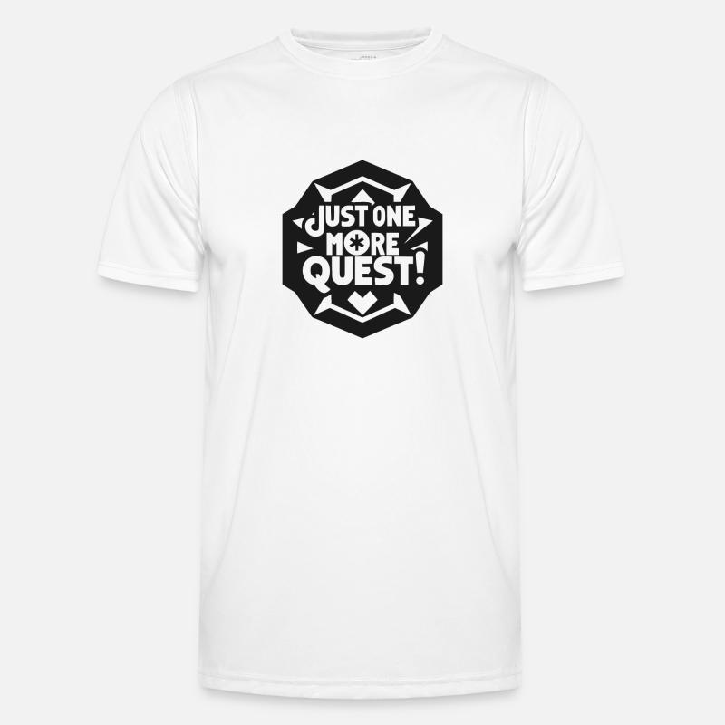 Just One More Quest Men's Functional T-Shirt