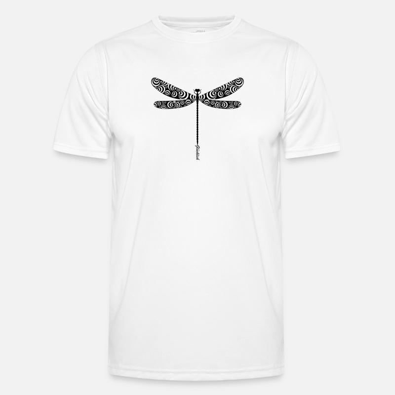Libellule élégante T-shirt sport Homme