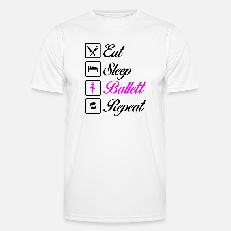 Ballet Repeat Men's Functional T-Shirt