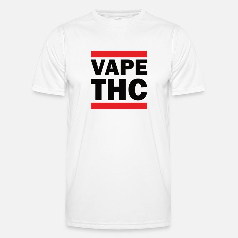 Vape THC - T-shirt sport Homme - blanc