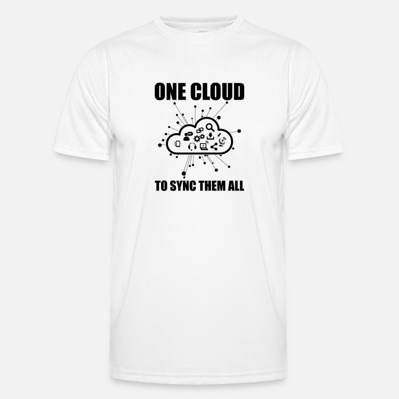 Cloud-Administrator Cloud-Devops - Männer Funktions-T-Shirt - Weiß