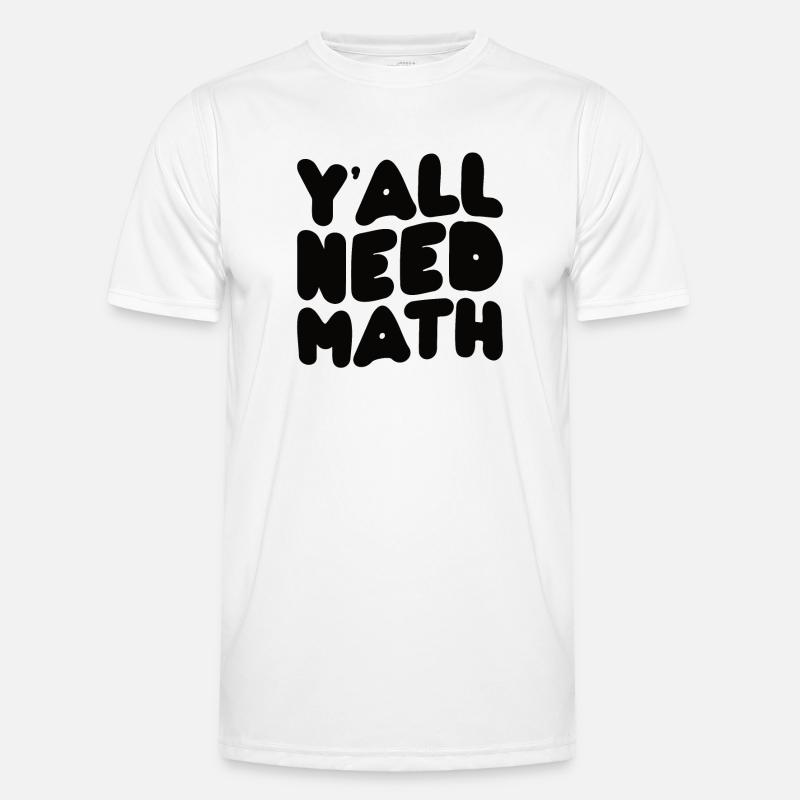 Math Mathématiques Mathématicien École Nerd Cadeau T-shirt sport Homme