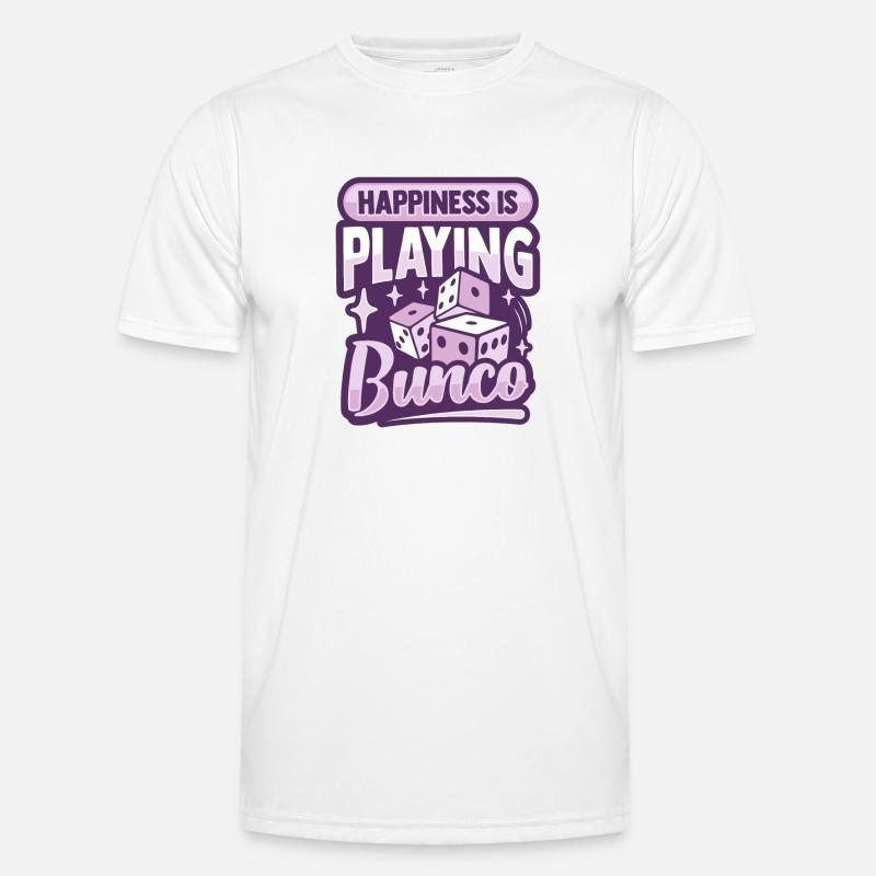 Bunco - Men's Functional T-Shirt - white