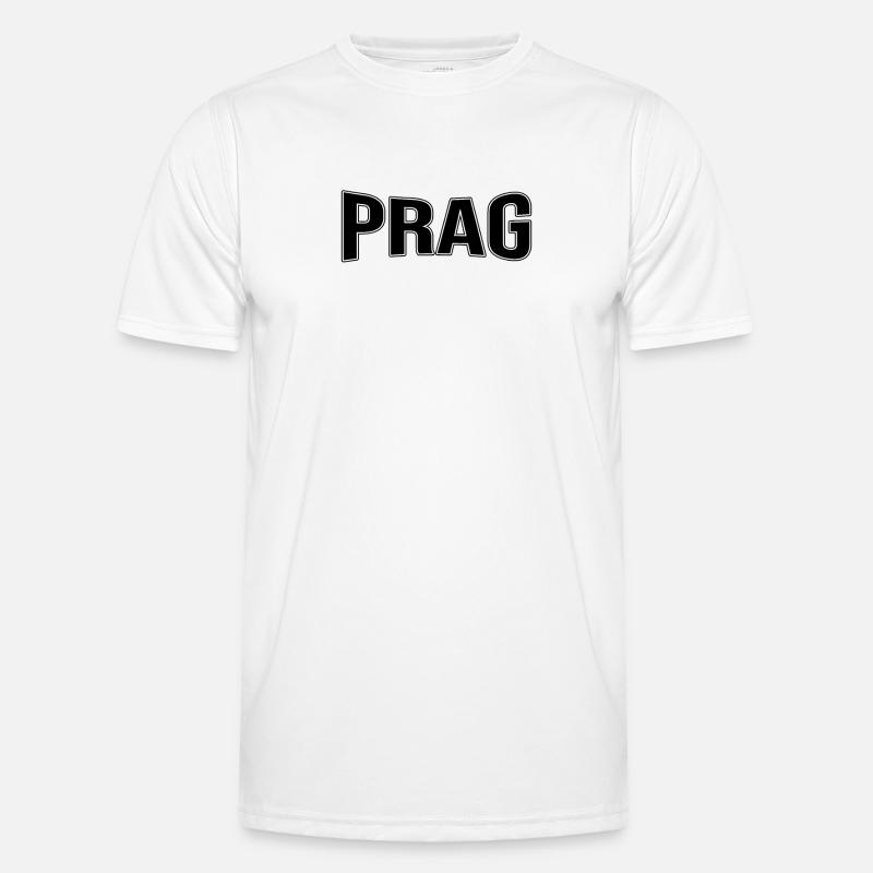 Prag Männer Funktions-T-Shirt