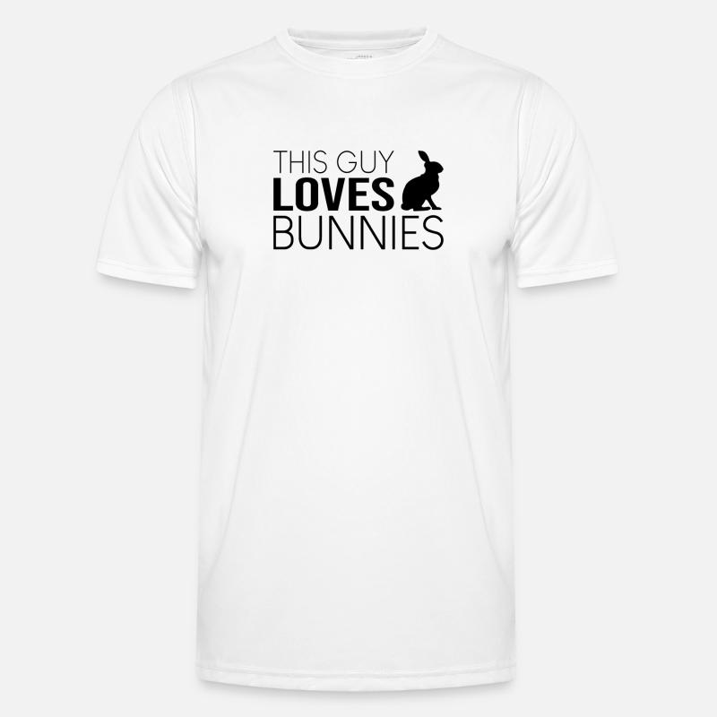 Typ Hase Spruch Männer Funktions-T-Shirt