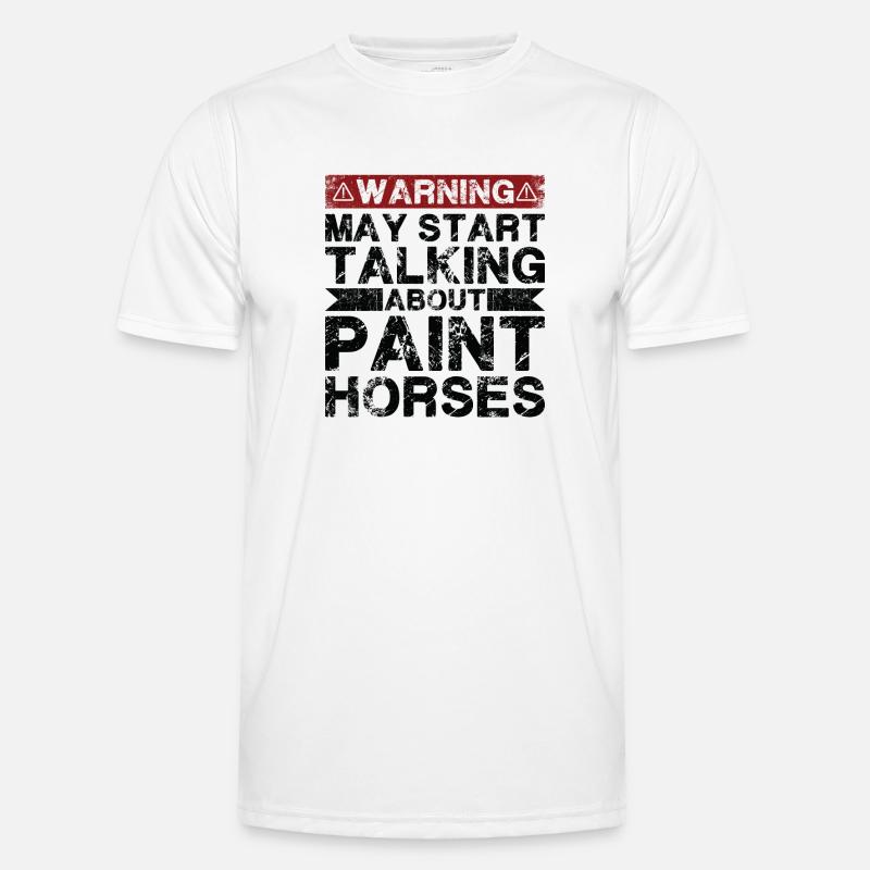 Talk about Lackpferd Men's Functional T-Shirt