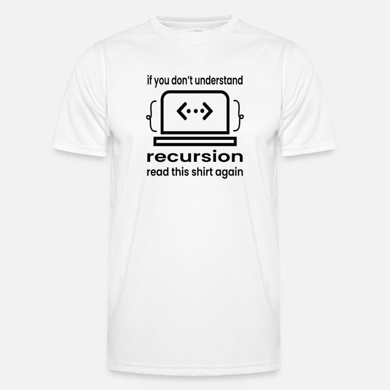 Softwareentwickler Programmierer Geschenk - Männer Funktions-T-Shirt - Weiß