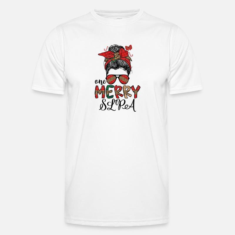 Speech Language Pathologist Assistant Christmas - Men's Functional T-Shirt - white